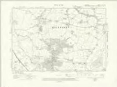 Cheshire LXIII.NW - OS Six-Inch Map