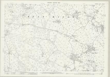 Cornwall LXXXIV.8 (includes: Grade Ruan; Landewednack) - 25 Inch Map