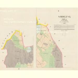 Sobolusk - c7164-1-002 - Kaiserpflichtexemplar der Landkarten des stabilen Katasters
