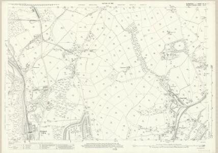 Monmouthshire XXII.6 (includes: Bedwellty; Gelli Gaer; Mynyddislwyn) - 25 Inch Map