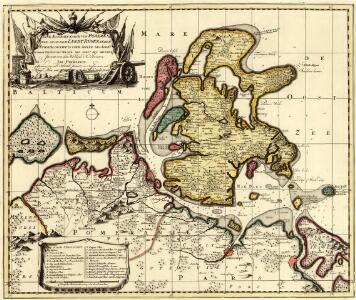 Eine Accurate Karte Von Pomeren, Wie Auch Dem Landt Rügen, Neben Strahlsundt In Form Seiner Belägerg. : Auch Die Tieffen Des Wasser Mit Sampt Den Grunden