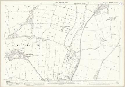 Yorkshire CXXIV.13 (includes: Burythorpe; Huttons Ambo; Norton) - 25 Inch Map