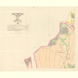 Mistrowitz - c4721-1-001 - Kaiserpflichtexemplar der Landkarten des stabilen Katasters