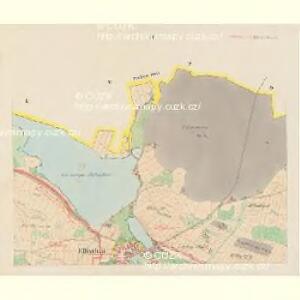 Ellischau (Malzow) - c4961-1-004 - Kaiserpflichtexemplar der Landkarten des stabilen Katasters
