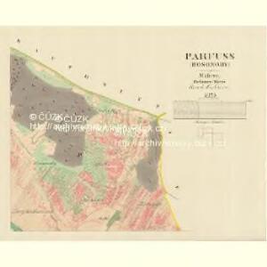 Parfuss (Bosonohy) - m0188-1-003 - Kaiserpflichtexemplar der Landkarten des stabilen Katasters