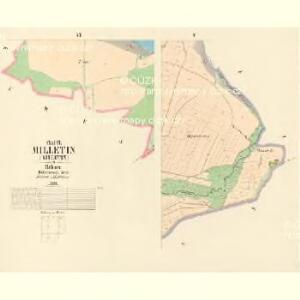 Milletin - c4655-1-004 - Kaiserpflichtexemplar der Landkarten des stabilen Katasters