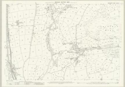 Devon XCVIII.13 (includes: Marytavy; Petertavy; Tavistock Hamlets) - 25 Inch Map