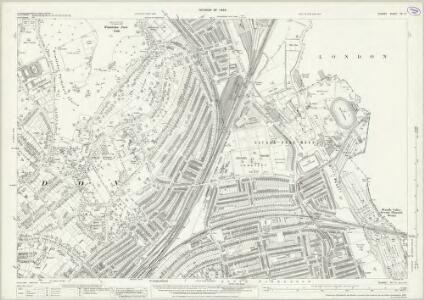 Surrey VII.11 (includes: Wandsworth Borough; Wimbledon St Mary) - 25 Inch Map