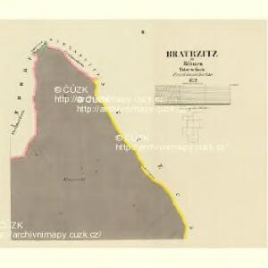 Bratrzitz - c0485-1-002 - Kaiserpflichtexemplar der Landkarten des stabilen Katasters