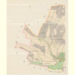 Slemeno - c7036-1-001 - Kaiserpflichtexemplar der Landkarten des stabilen Katasters