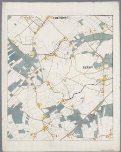 A V, uit: [Kaart van deel van Noord-Brabant, tussen Breda en Tilburg]