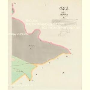 Stadtl (Miesteczko) - c4601-1-005 - Kaiserpflichtexemplar der Landkarten des stabilen Katasters