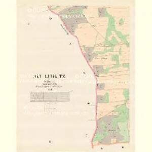 Alt Lublitz - m1634-2-002 - Kaiserpflichtexemplar der Landkarten des stabilen Katasters