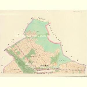 Hluboken (Hluboky) - c1888-1-001 - Kaiserpflichtexemplar der Landkarten des stabilen Katasters