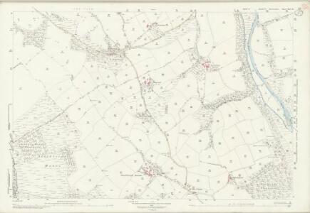 Devon XLI.14 (includes: Dolton; Dowland; Huish; Meeth; Petrockstow) - 25 Inch Map