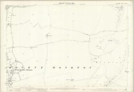 Wiltshire XXVIII.2 (includes: Berwick Bassett; Winterbourne Monkton) - 25 Inch Map