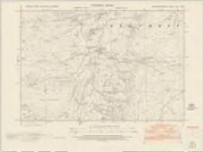 Montgomeryshire XXVII.SW - OS Six-Inch Map