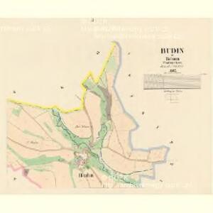 Budin - c0646-1-002 - Kaiserpflichtexemplar der Landkarten des stabilen Katasters