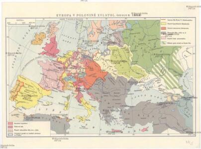 Evropa v polovině XVI. stol. (okolo r. 1560)