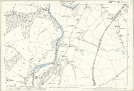 Northumberland (Old Series) CV.13 (includes: Consett; Newlands; Shotley Low Quarter) - 25 Inch Map