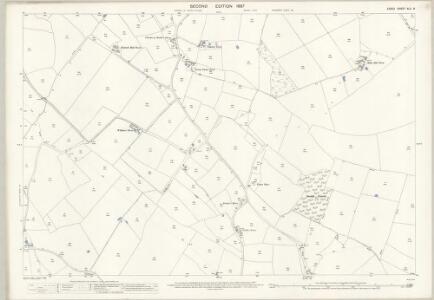 Essex (1st Ed/Rev 1862-96) XLV.8 (includes: Tolleshunt Darcy; Tolleshunt Major) - 25 Inch Map