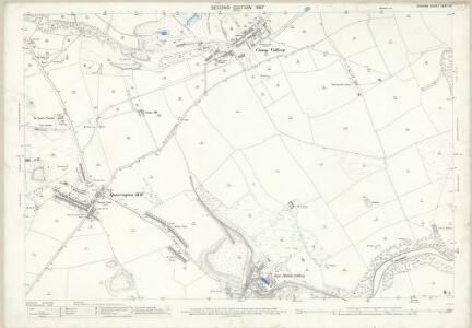 Durham XXVII.16 (includes: Cassop Cum Quarrington; Coxhoe; Kelloe; Thornley) - 25 Inch Map