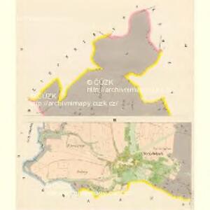 Strzeletsch - c7449-1-002 - Kaiserpflichtexemplar der Landkarten des stabilen Katasters