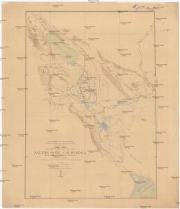 Reconnaissance map of the Salton Sick California