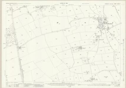 Yorkshire XXXIX.7 (includes: Brompton On Swale; Middleton Tyas; Moulton; Skeeby; Uckerby) - 25 Inch Map