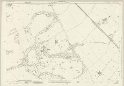 Northumberland (New Series) XII.10 (includes: Belford; Detchant; Easington Grange; Easington; Middleton) - 25 Inch Map