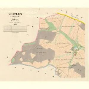 Voitles (Votles) - c5370-1-001 - Kaiserpflichtexemplar der Landkarten des stabilen Katasters