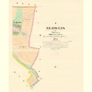 Nedweiz - m1943-1-002 - Kaiserpflichtexemplar der Landkarten des stabilen Katasters