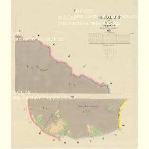 Olitzhaus - c1481-2-002 - Kaiserpflichtexemplar der Landkarten des stabilen Katasters