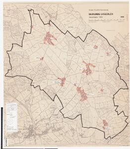 Dägerlen: Definition der Siedlungen für die eidgenössische Volkszählung am 01.12.1970; Siedlungskarte
