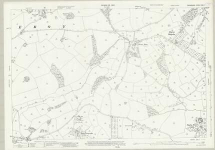 Devon CXXI.7 (includes: Berry Pomeroy; Marldon; Paignton) - 25 Inch Map