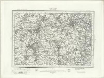 OLD ORDNANCE SURVEY MAP STOCKPORT HEATON NORRIS 1916 MAULDETH ROAD PARSONAGE ST 