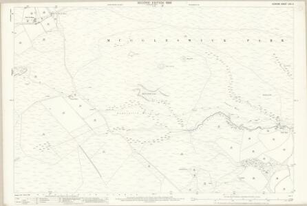 Durham XVII.3 (includes: Muggleswick) - 25 Inch Map