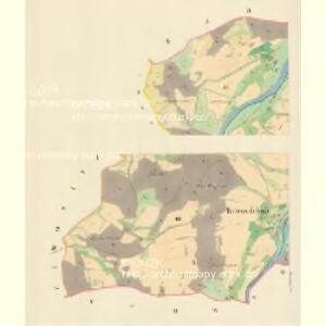 Korouschna (Korožna) - m1276-1-002 - Kaiserpflichtexemplar der Landkarten des stabilen Katasters