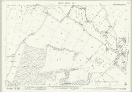 Huntingdonshire XX.7 (includes: Kimbolton; Tilbrook) - 25 Inch Map
