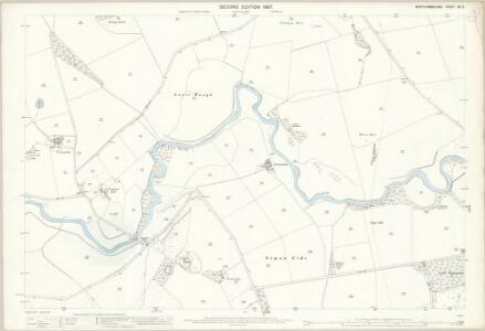 Northumberland (Old Series) XX.2 (includes: Chatton; Doddington) - 25 Inch Map