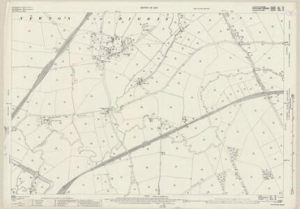 Leicestershire LII.16 (includes: Catthorpe; Clifton upon Dunsmore; Lilbourne; Newton and Biggin) - 25 Inch Map