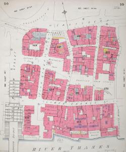 Insurance Plan of City of London Vol. III: sheet 50