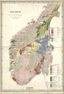 Geologiske kart 11b: Geologisk oversigtskart over Det Sydlige Norge