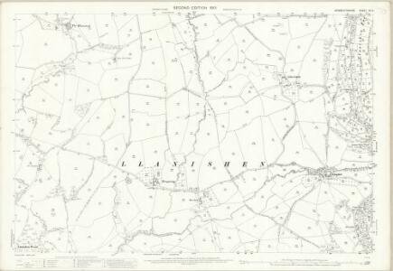 Monmouthshire XX.6 (includes: Llan Gwm; Raglan United; Trelech United) - 25 Inch Map