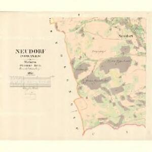 Neudorf (Nowawes) - m3628-2-002 - Kaiserpflichtexemplar der Landkarten des stabilen Katasters