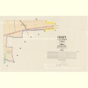 Bisen - c0709-1-003 - Kaiserpflichtexemplar der Landkarten des stabilen Katasters