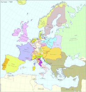 Europa 1793