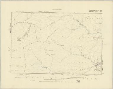 Montgomeryshire XL.NW - OS Six-Inch Map