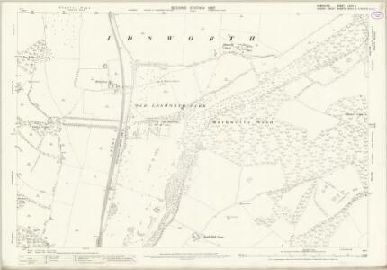 Hampshire and Isle of Wight LXVIII.8 (includes: Compton; Rowlands Castle) - 25 Inch Map