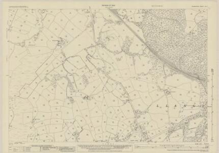 Glamorgan XIV.7 (includes: Llandeilo Tal Y Bont; Llangyfelach) - 25 Inch Map